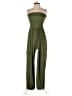 Forever 21 Solid Green Jumpsuit Size M - photo 1