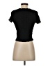 Gina Tricot Black Short Sleeve Top Size S - photo 2