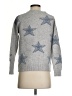 Fate Stars Silver Pullover Sweater Size S - photo 2