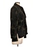 La Cabana Floral Black Long Sleeve Blouse Size L - photo 4
