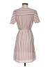 Monteau Stripes Pink Casual Dress Size S - photo 2