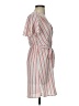 Monteau Stripes Pink Casual Dress Size S - photo 4