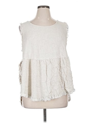 Umgee Sleeveless Blouse (view 1)