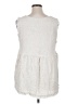 Umgee Ivory Sleeveless Blouse Size 1X - photo 2