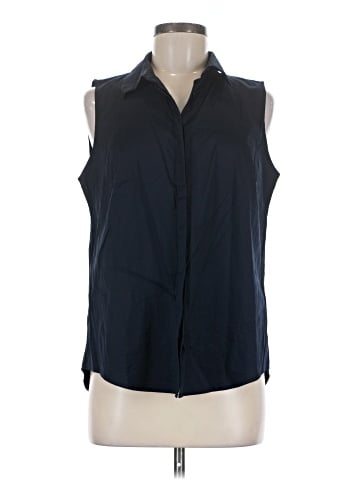 Ann Taylor Sleeveless Button-Down Shirt (view 1)
