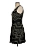 Bebop Chevron-herringbone Black Cocktail Dress Size S - photo 5