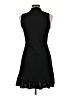 Caution to the Wind Solid Black Cocktail Dress Size L - photo 2