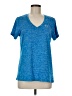 Under Armour 100% Polyester Blue Active T-Shirt Size M - photo 1