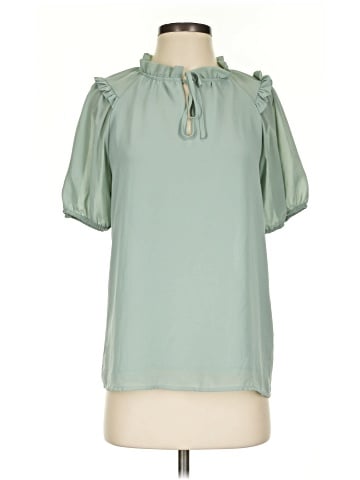 Pleione Short Sleeve Blouse (view 1)