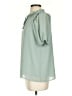Pleione 100% Polyester Green Short Sleeve Blouse Size XS - photo 5