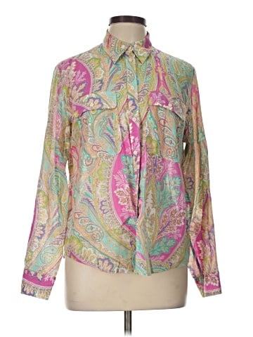 Lauren by Ralph Lauren Long Sleeve Blouse (view 1)
