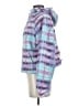 Outdoor Voices 100% Polyester Plaid Purple Pullover Sweater Size XS - photo 5