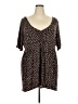 Torrid Black Short Sleeve Top Size 4X Plus (4) - photo 1