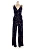 Kaileigh Paisley Blue Jumpsuit Size M - photo 1