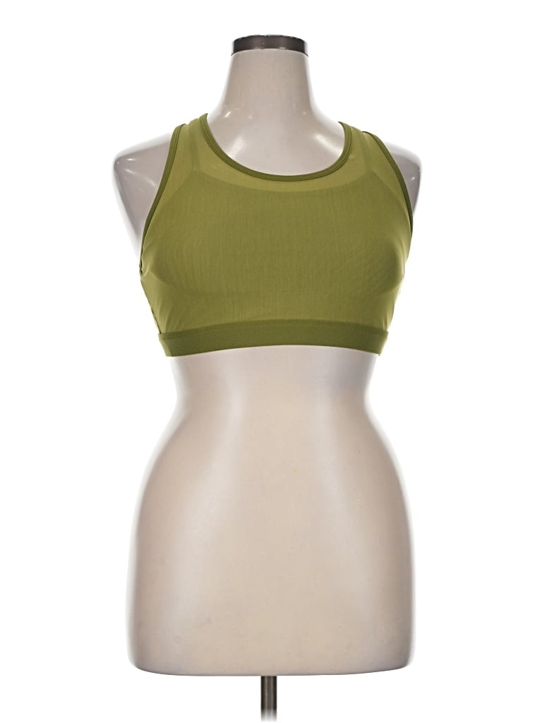 Pre-owned Fabletics Sports Bra In Green