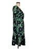 BCBGMAXAZRIA Print Green Cocktail Dress Size L - photo 4