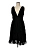 Lulus 100% Polyester Solid Black Cocktail Dress Size M - photo 1