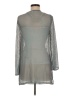Dotti Gray Long Sleeve Blouse Size M - photo 2
