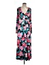 AFRM Floral Teal Casual Dress Size L - photo 1