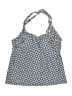 Kona Sol Print Blue Swimsuit Top Size XL - photo 1