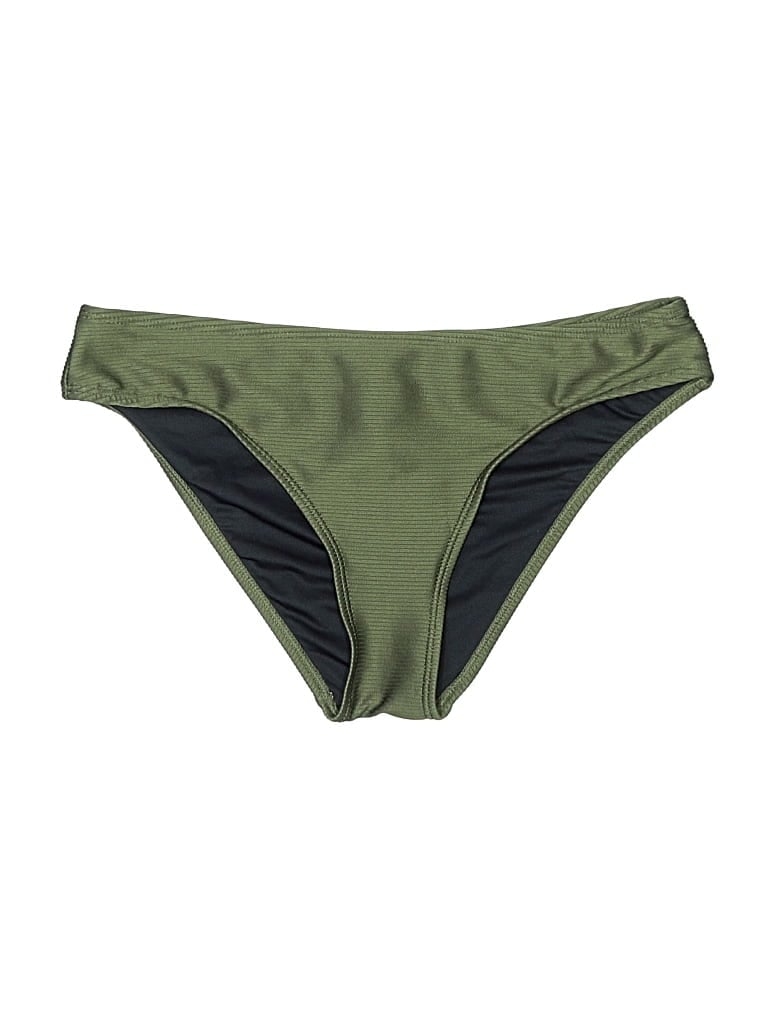 Pre-owned Unbranded Swimsuit Bottoms In Green