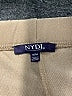 NYDJ 100% Polyester Solid Gold Khaki Shorts Size S - photo 3