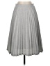 Trina Turk Solid Gray Formal Skirt Size 0 - photo 1