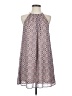 Lush 100% Polyester Paisley Blue Casual Dress Size S - photo 1