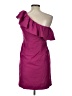 Very J Purple Cocktail Dress Size L - photo 2