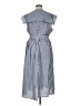 L.K. Bennett Stripes Blue Casual Dress Size 16 - photo 2