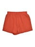 Shein 100% Polyester Solid Orange Shorts Size 4 - photo 1