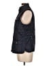 Banana Republic 100% Polyester Black Blue Vest Size L - photo 5