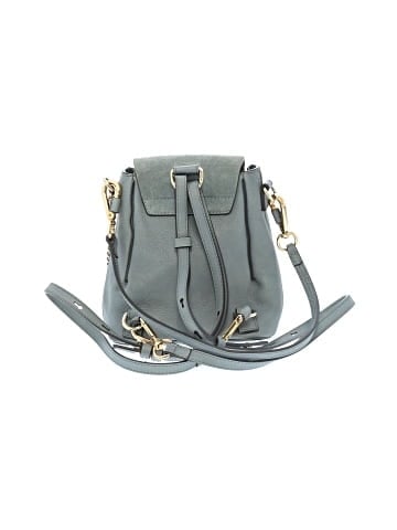 Chloé Leather and Suede Mini Faye Backpack Bag (view 2)