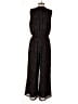Evereve 100% Polyester Tweed Brown Jumpsuit Size M - photo 2