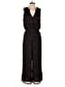Evereve 100% Polyester Tweed Brown Jumpsuit Size M - photo 1