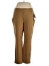 Rafaella Brown Casual Pants Size XL - photo 1