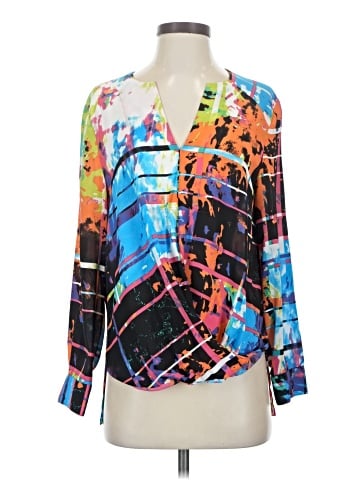 Tracy M. Long Sleeve Blouse (view 1)