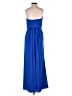 David's Bridal 100% Polyester Blue Cocktail Dress Size 6 - photo 2