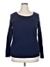 Torrid 100% Cotton Blue Pullover Sweater Size 2X Plus (2) - photo 1