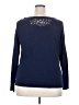 Torrid 100% Cotton Blue Pullover Sweater Size 2X Plus (2) - photo 2