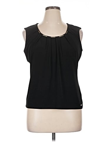 Calvin Klein Sleeveless Blouse (view 1)