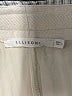 Ellison Stripes Ivory Green Shorts Size L - photo 3