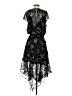 Parker Floral Black Cocktail Dress Size S - photo 2