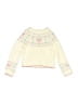 Cynthia Rowley TJX Hearts Ivory Pullover Sweater Size 4 - photo 1