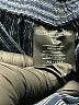 26.2 Performance Apparel 100% Cotton Stripes Blue Shorts Size L - photo 3