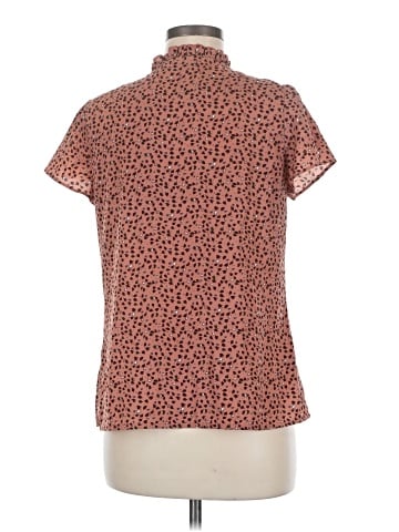 Allegra K Short Sleeve Blouse (view 2)
