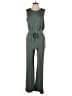 Rae Mode Solid Green Jumpsuit Size M - photo 1