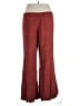 Free People Paisley Red Casual Pants Size L - photo 2