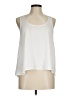 Free Press 100% Polyester White Tank Top Size M - photo 1