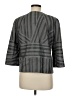 Lafayette 148 New York Stripes Gray Blazer Size 6 - photo 2
